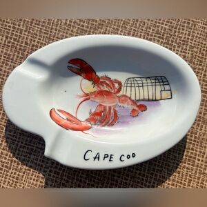 Vintage Lefton Cape Cod spoon rest